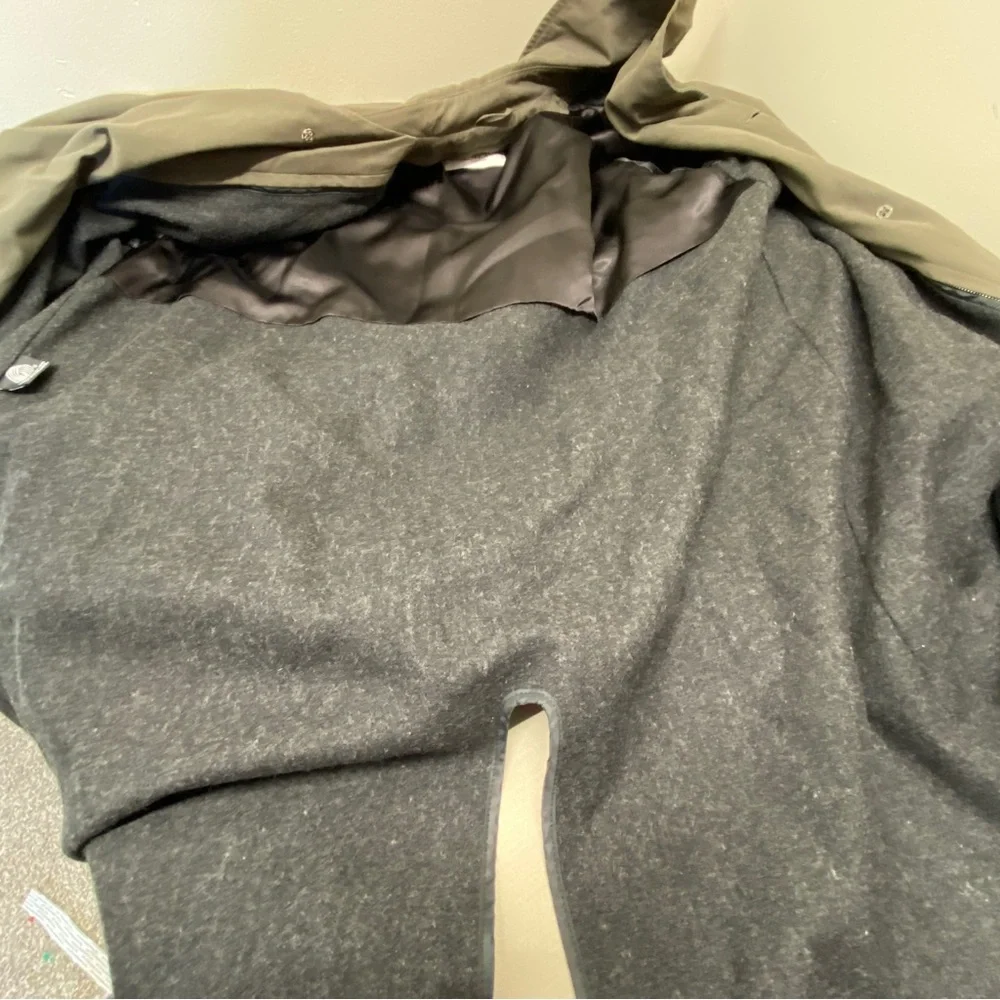 Vintage BILL BLASS Men’s Trench Coat With Hood Size XXL - Picture 13 of 16